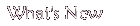 [What's New]
