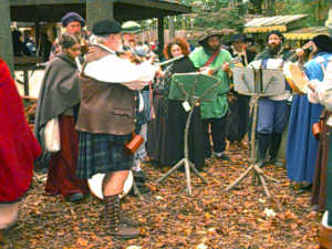 Music Stands at Renfest