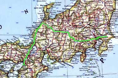 2011 Japan map
