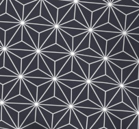 Asanoha traditional hexagonal Japanese pattern allegedly inspired by marijuana leaves